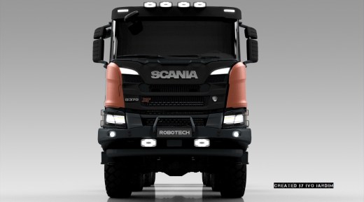 斯堪尼亚G370 XT 8x8卡车1比1缩略图